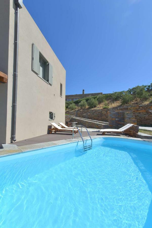 Luxurious 2019Blt Seaview Villa Wth Swimming Pool Korissia  Luaran gambar